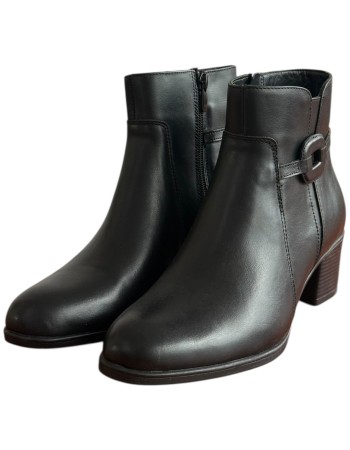 Δερμάτινο Γυναικείo Μποτάκι - F359