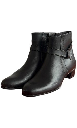 Δερμάτινο Γυναικείo Μποτάκι - F363