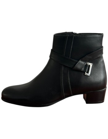 Δερμάτινο Γυναικείo Μποτάκι - F363