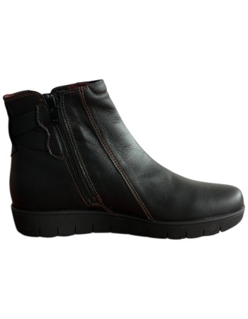 Δερμάτινο Γυναικείo Μποτάκι - F364