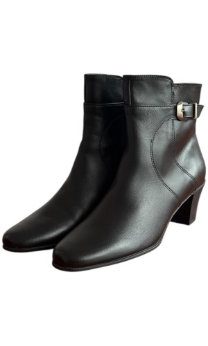 Δερμάτινο Γυναικείo Μποτάκι - F365