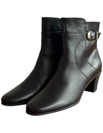 Δερμάτινο Γυναικείo Μποτάκι - F365