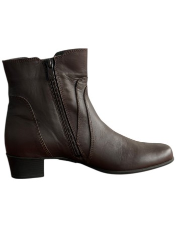 Δερμάτινο Γυναικείo Μποτάκι - F366
