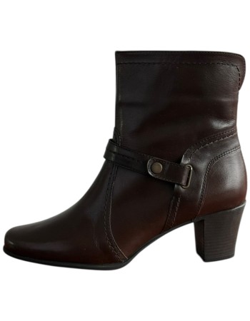 Δερμάτινο Γυναικείo Μποτάκι - F367