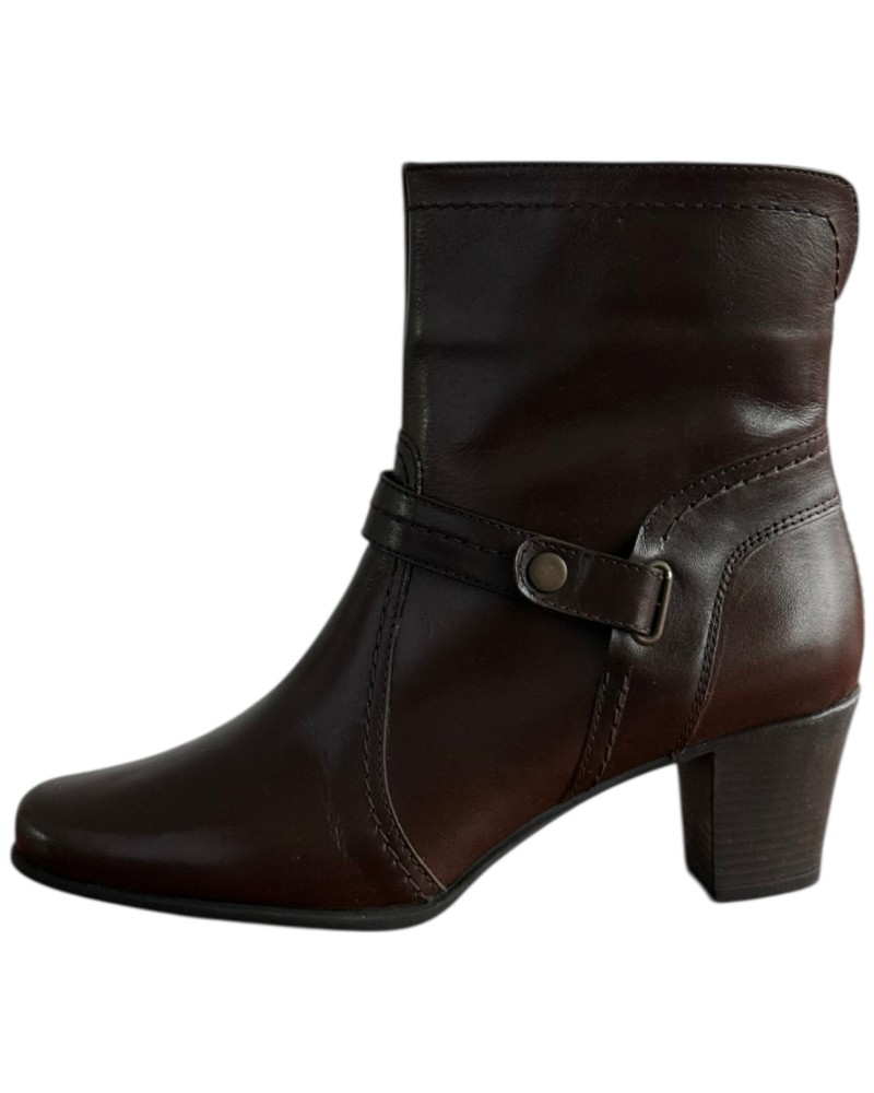 Δερμάτινο Γυναικείo Μποτάκι - F367