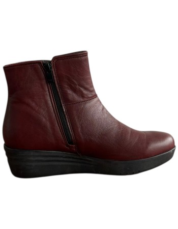 Δερμάτινο Γυναικείo Μποτάκι - F368