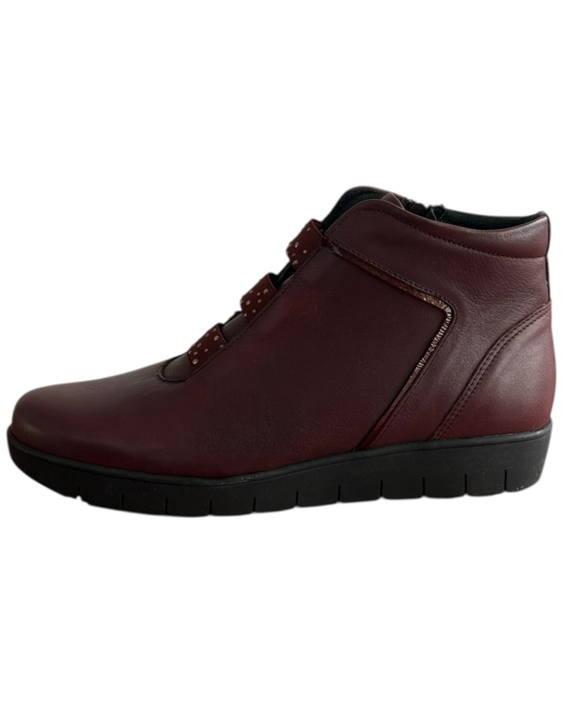 Δερμάτινο Γυναικείo Μποτάκι - F371