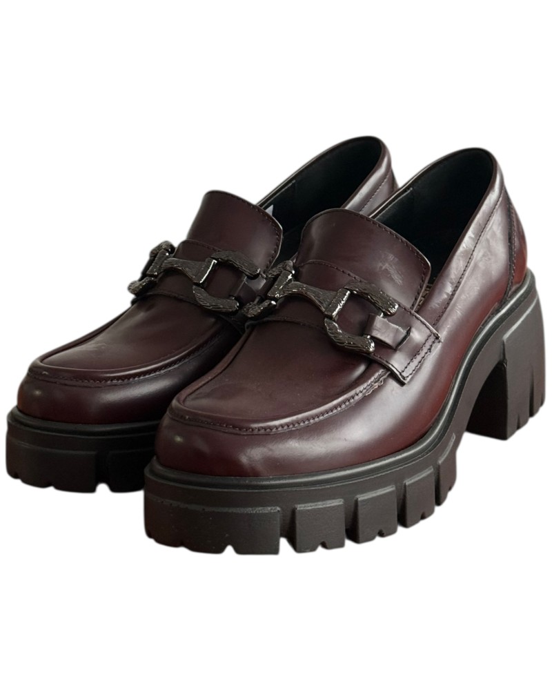  Δερμάτινο Γυναικείo Μοκασίνι - F373