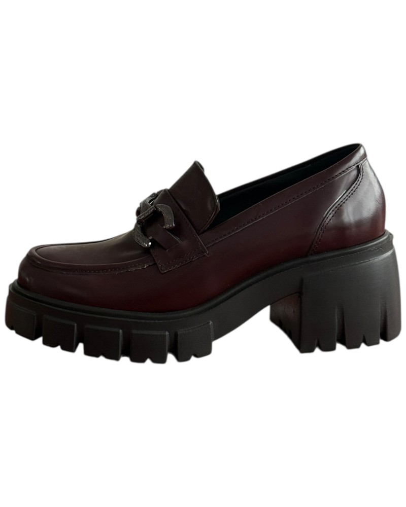  Δερμάτινο Γυναικείo Μοκασίνι - F373