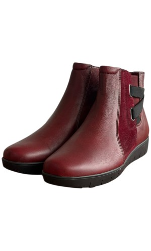 Δερμάτινο Γυναικείo Μποτάκι - F376