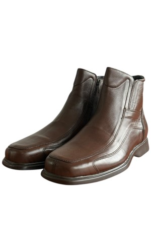  Δερμάτινο Ανδρικό Μποτάκι - F401