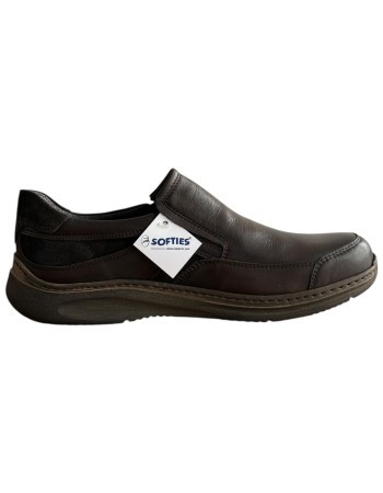  Δερμάτινο Ανδρικό Παπούτσι - F406