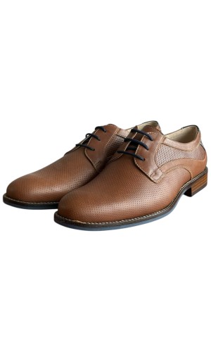  Δερμάτινο Ανδρικό Παπούτσι - F412