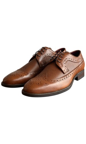  Δερμάτινο Ανδρικό Παπούτσι - F415