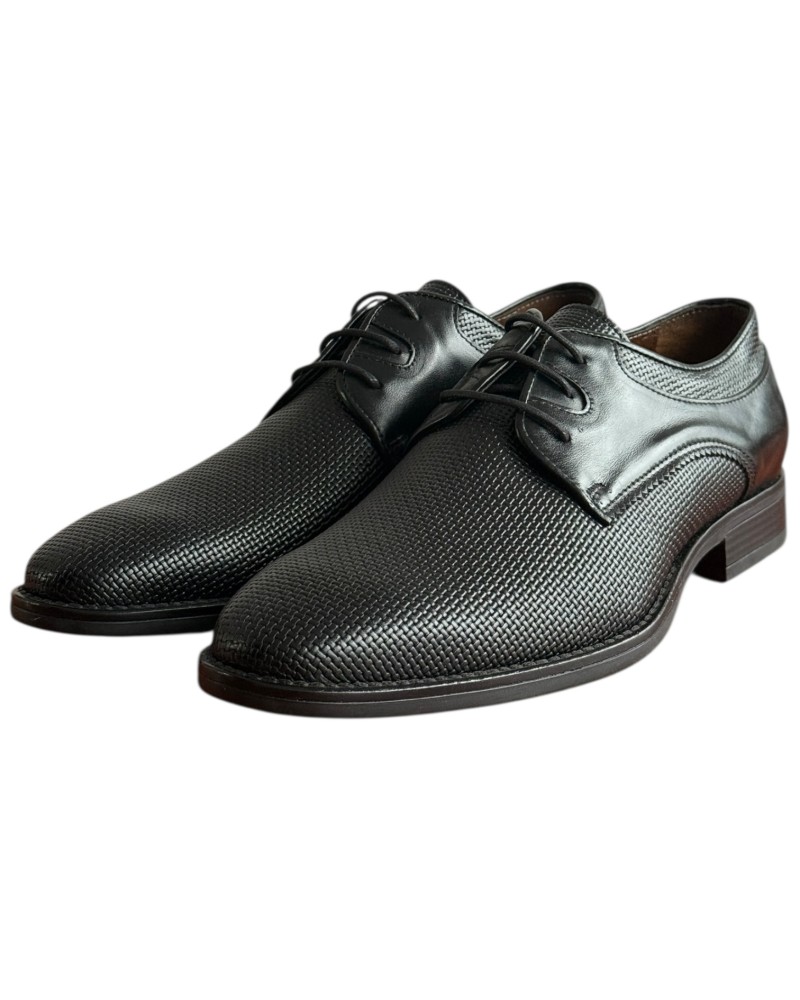  Δερμάτινο Ανδρικό Παπούτσι - F418