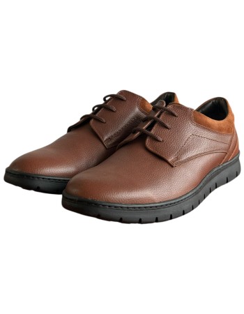  Δερμάτινο Ανδρικό Παπούτσι - F421