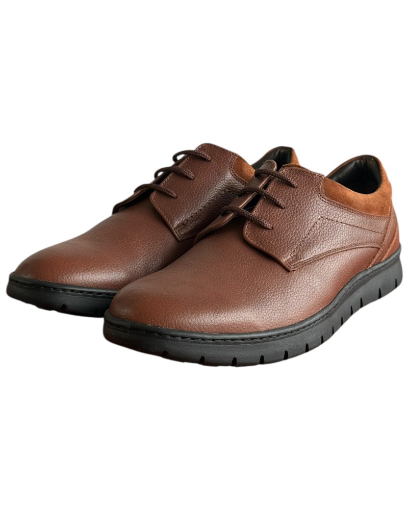  Δερμάτινο Ανδρικό Παπούτσι - F421