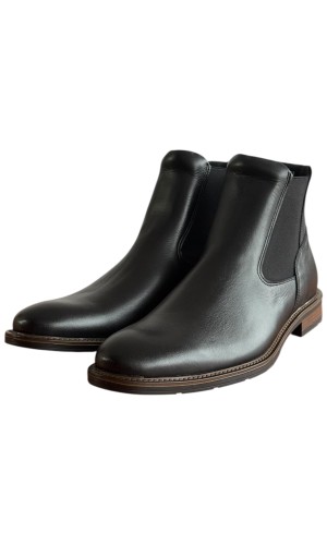  Δερμάτινο Ανδρικό Μποτάκι - F429