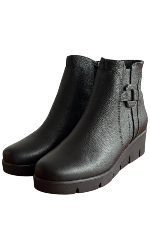 Δερμάτινο Γυναικείo Μποτάκι - F435