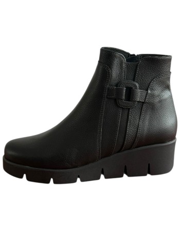 Δερμάτινο Γυναικείo Μποτάκι - F435