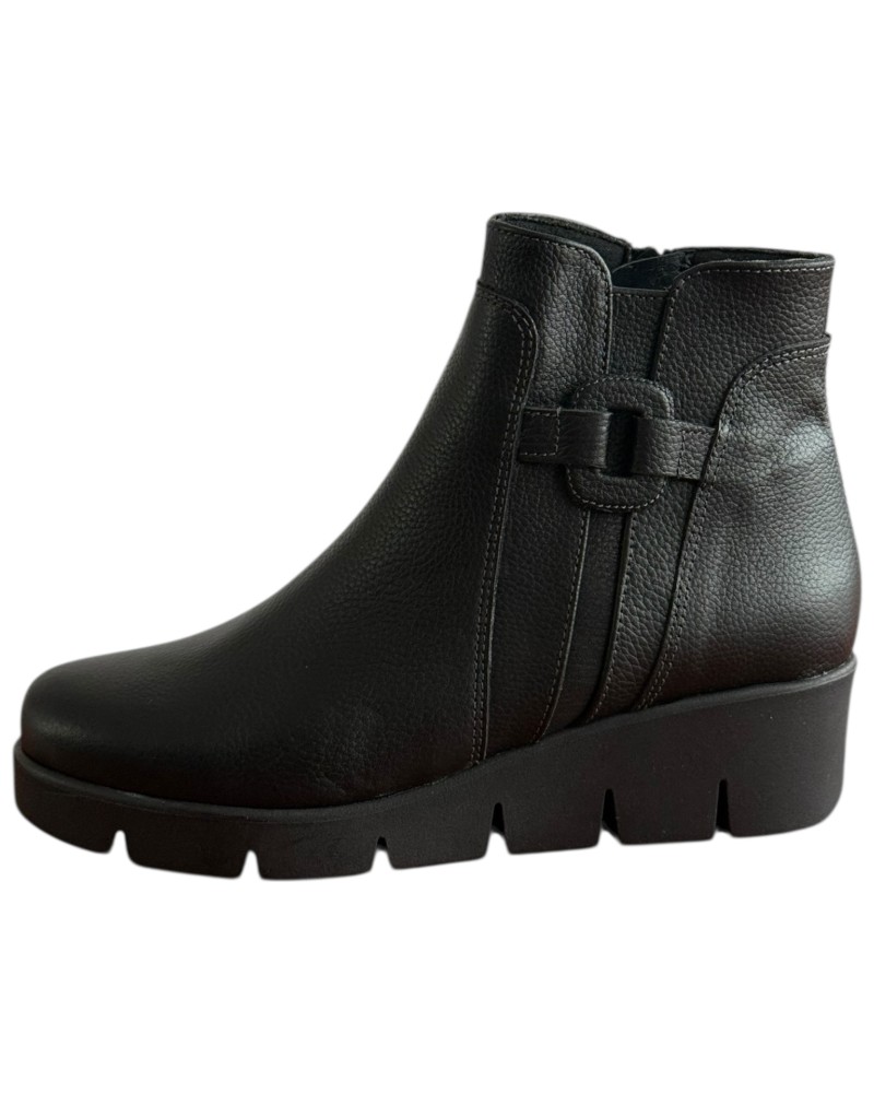 Δερμάτινο Γυναικείo Μποτάκι - F435