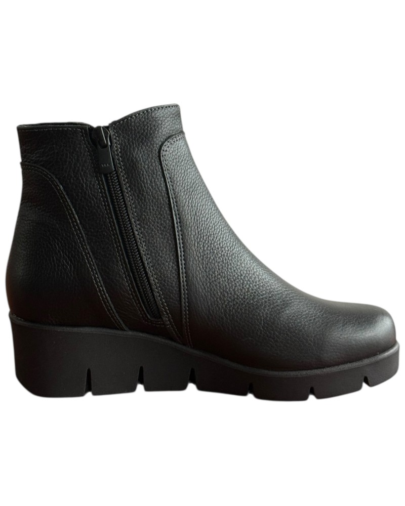 Δερμάτινο Γυναικείo Μποτάκι - F435