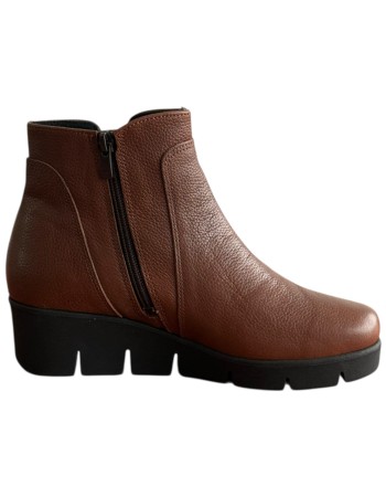 Δερμάτινο Γυναικείo Μποτάκι - F436