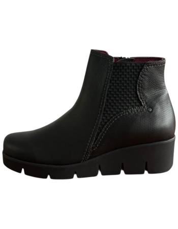 Δερμάτινο Γυναικείo Μποτάκι - F438