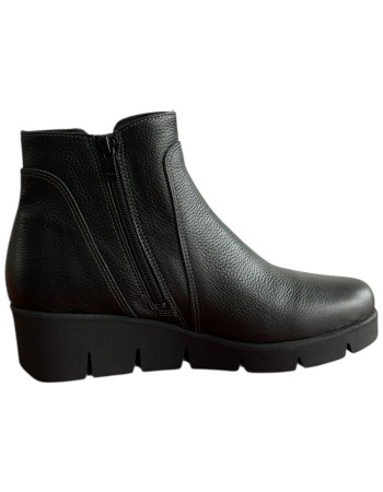 Δερμάτινο Γυναικείo Μποτάκι - F439