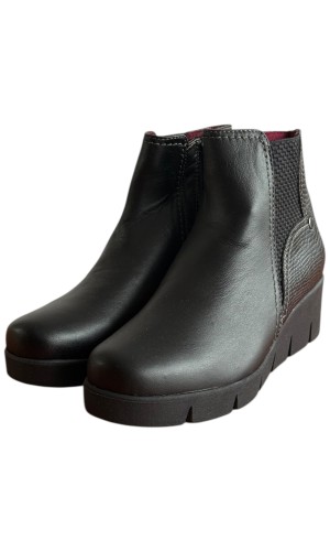 Δερμάτινο Γυναικείo Μποτάκι - F443