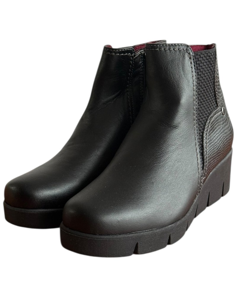 Δερμάτινο Γυναικείo Μποτάκι - F443