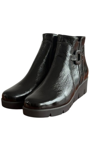 Δερμάτινο Γυναικείo Μποτάκι - F446