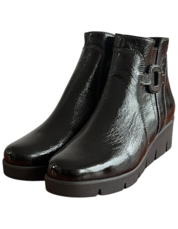 Δερμάτινο Γυναικείo Μποτάκι - F446