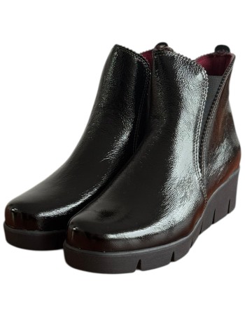 Δερμάτινο Γυναικείo Μποτάκι - F447