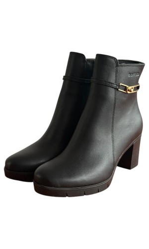 Δερμάτινο Γυναικείo Μποτάκι - F449