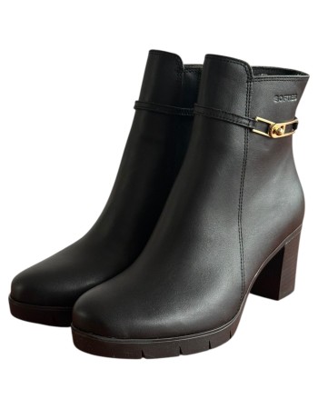 Δερμάτινο Γυναικείo Μποτάκι - F449