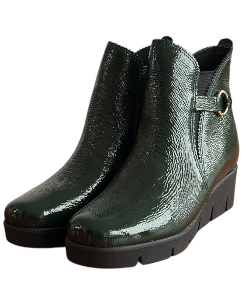 Δερμάτινο Γυναικείo Μποτάκι - F450