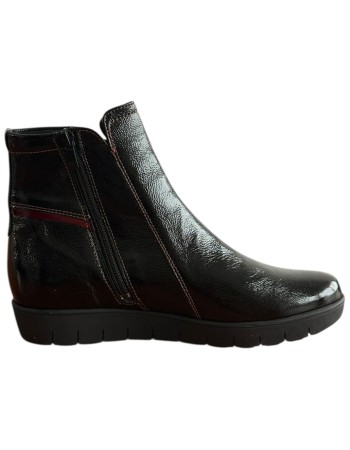 Δερμάτινο Γυναικείo Μποτάκι - F452