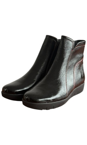 Δερμάτινο Γυναικείo Μποτάκι - F452