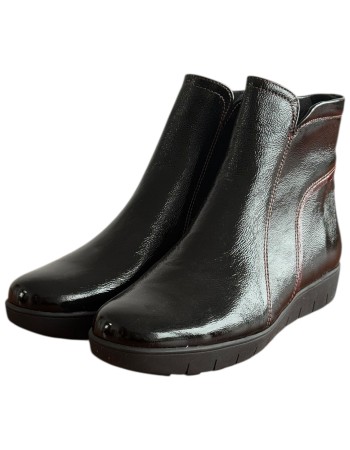 Δερμάτινο Γυναικείo Μποτάκι - F452