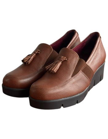  Δερμάτινο Γυναικείo Μοκασίνι - F471