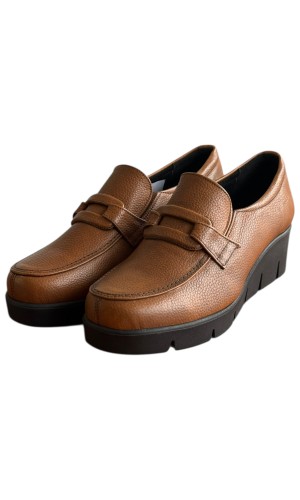  Δερμάτινο Γυναικείo Μοκασίνι - F472