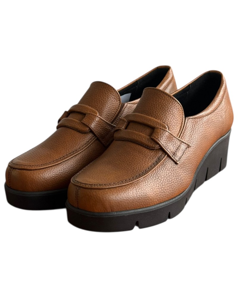  Δερμάτινο Γυναικείo Μοκασίνι - F472