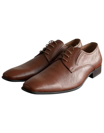  Δερμάτινο Ανδρικό Παπούτσι - F474