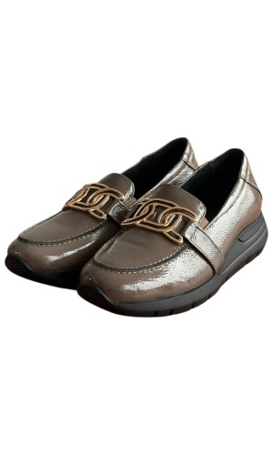  Δερμάτινο Γυναικείo Μοκασίνι - F485