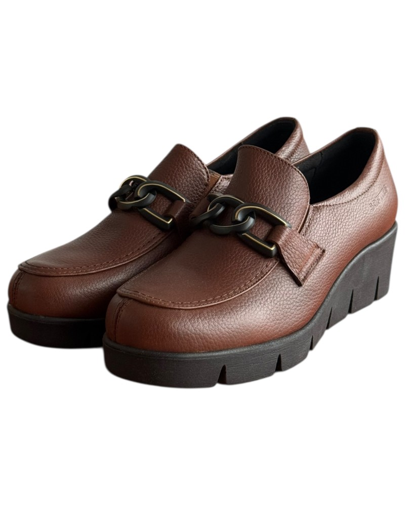  Δερμάτινο Γυναικείo Μοκασίνι - F488