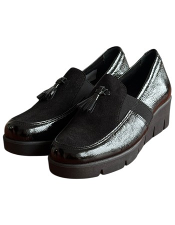  Δερμάτινο Γυναικείo Μοκασίνι - F494