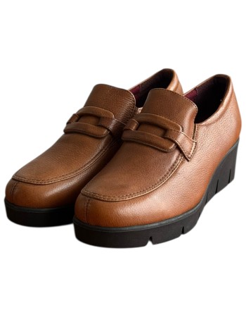  Δερμάτινο Γυναικείo Μοκασίνι - F495