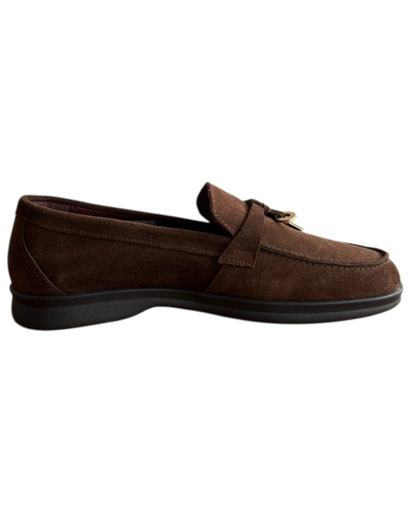  Δερμάτινο Γυναικείo Μοκασίνι - F506