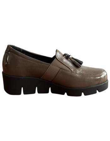  Δερμάτινο Γυναικείo Μοκασίνι - F508